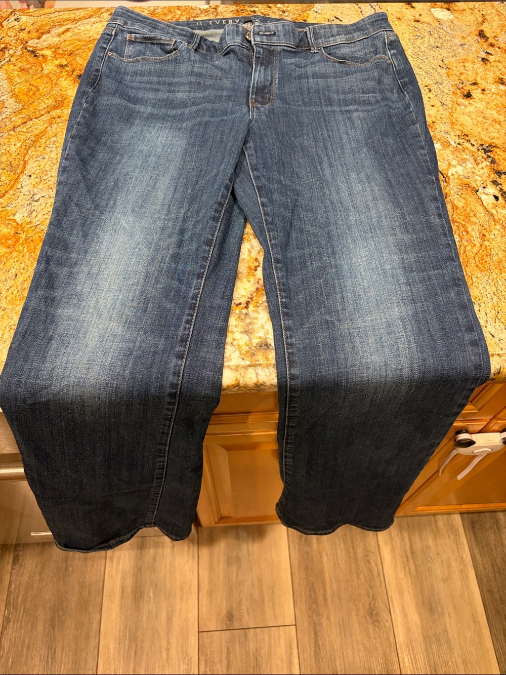 White House Black Market Every Day Soft Boot cut Blue Women's Jeans